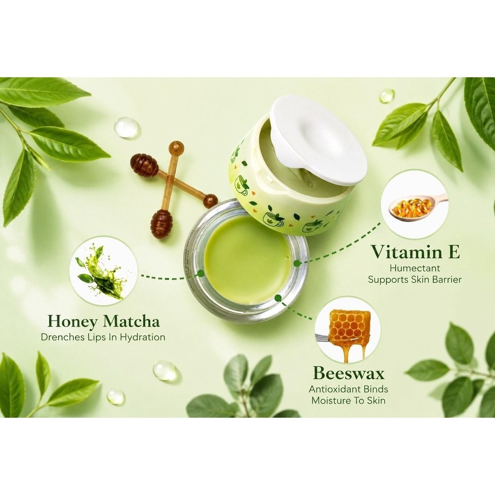 Bee Balm Honey Matcha - Limited Edition - Picture 4 of 4